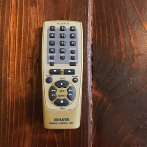 Aiwa RC-AAT11 Remote Control Unit for Audio Stereo Systems Tan Gold OEM